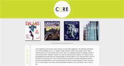 Desktop Screenshot of core-publishing.com